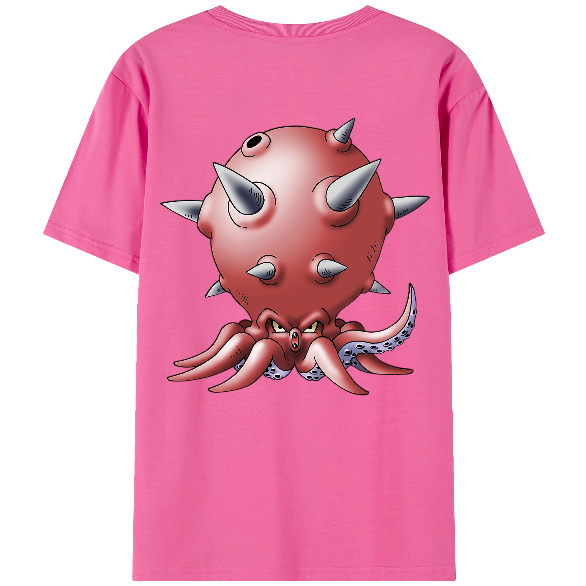 （画像用） ドラゴンクエスト Doragon Kuesuto Dragon Quest レディース半袖Tシャツ(バックプリント)